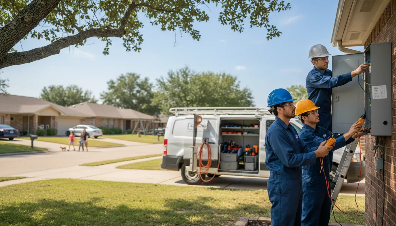 Certified electrician providing emergency electrical services in Marcus, WA